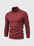 Washable Men's Turtleneck Sweater