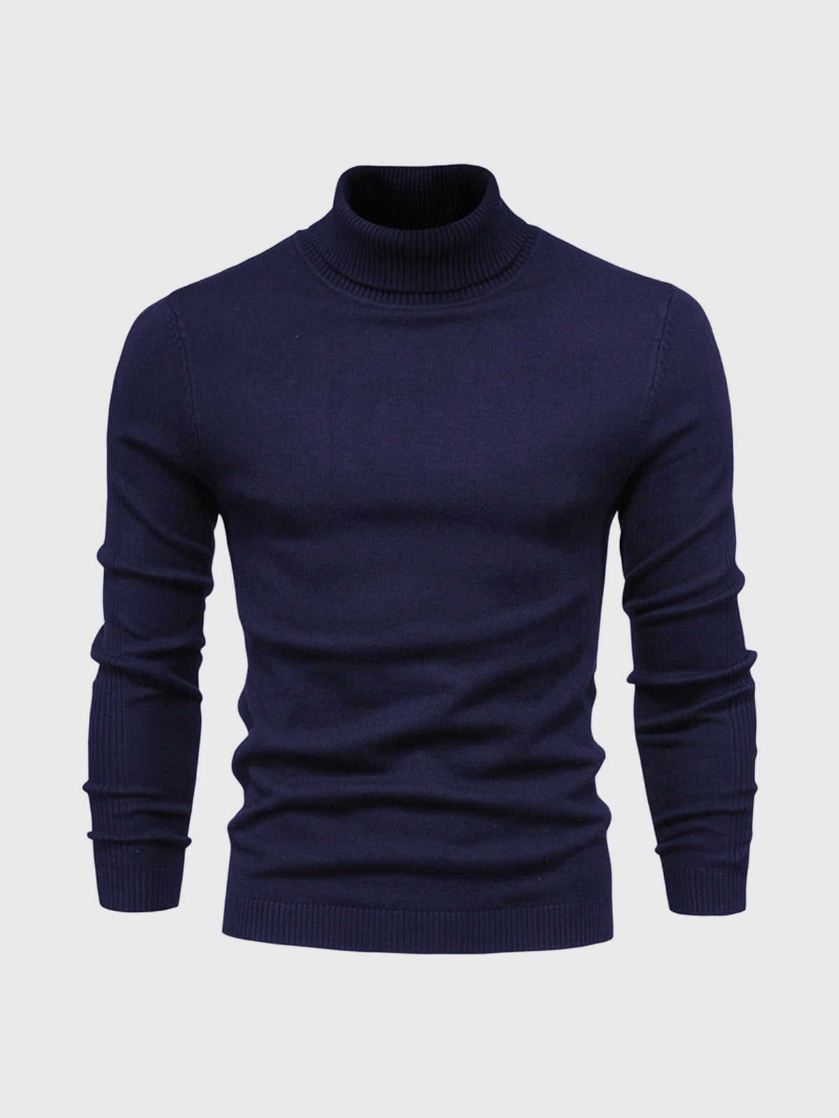 Washable Men's Turtleneck Sweater
