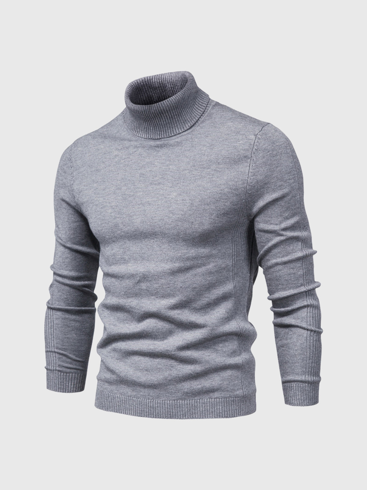 Washable Men's Turtleneck Sweater