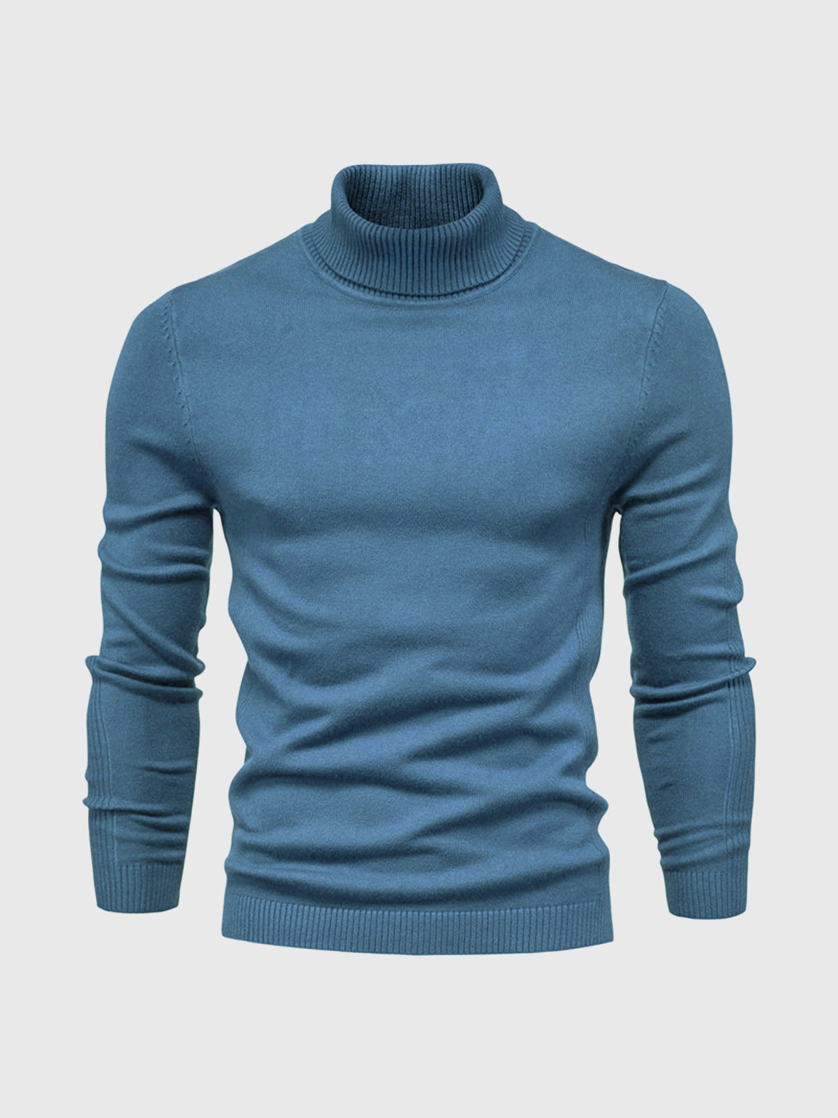 Washable Men's Turtleneck Sweater