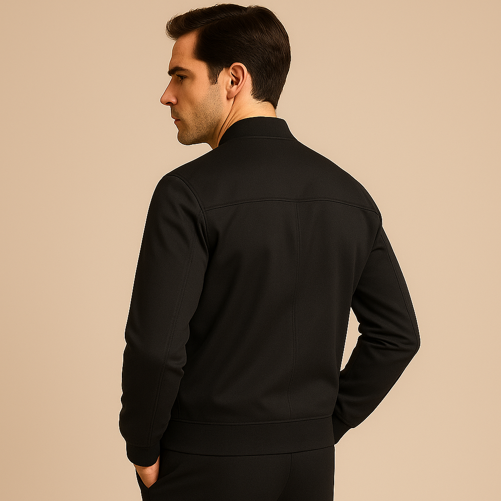 Giacca Bomber Casual Uomo | Leggera con Zip | Stile Elegante e Versatile per Tutte le Stagioni