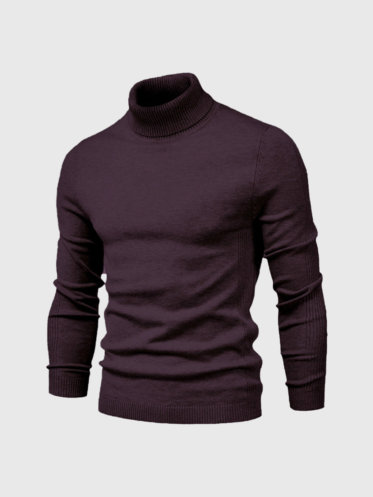 Washable Men's Turtleneck Sweater