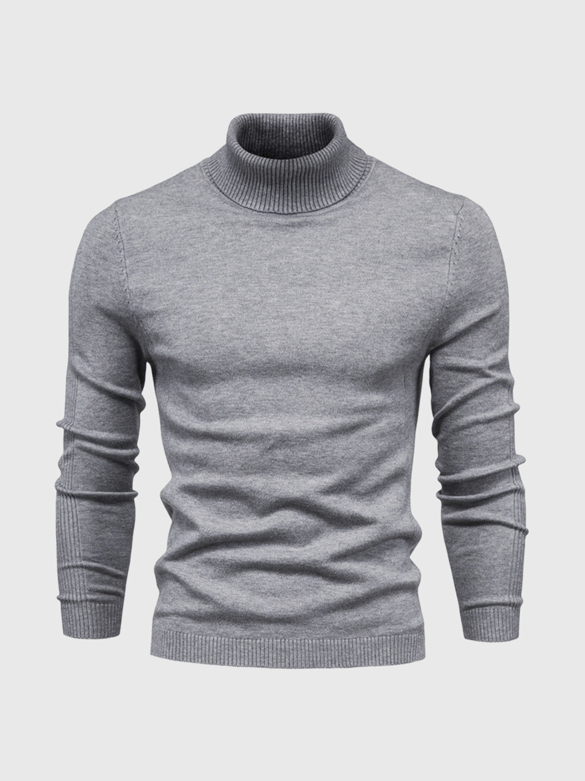 Washable Men's Turtleneck Sweater