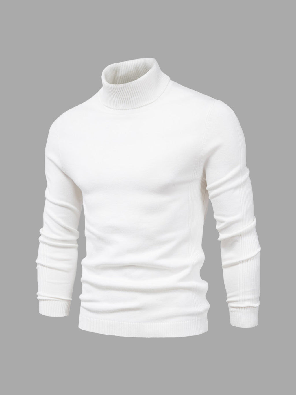 Washable Men's Turtleneck Sweater