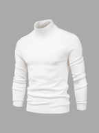Washable Men's Turtleneck Sweater