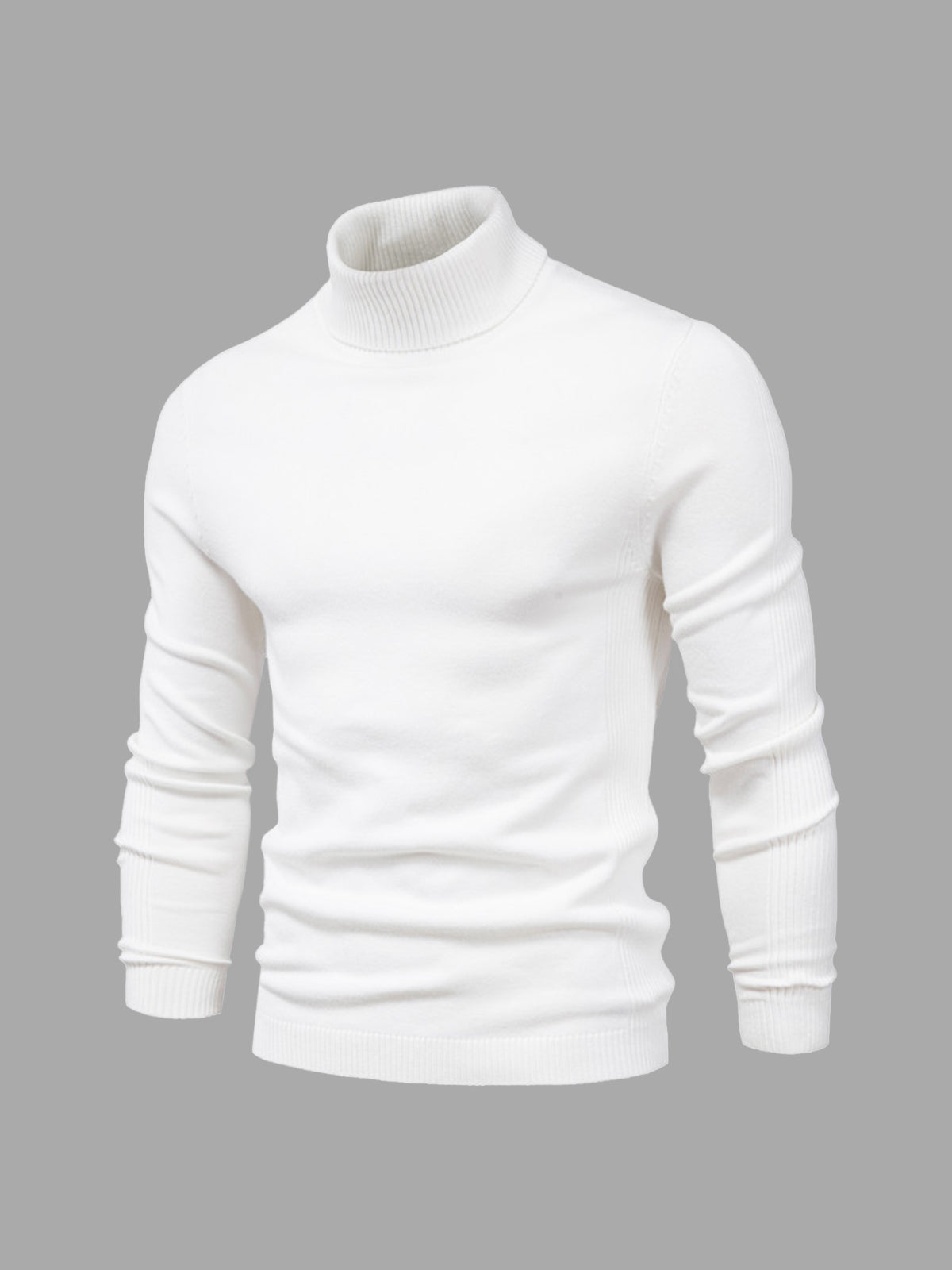 Washable Men's Turtleneck Sweater