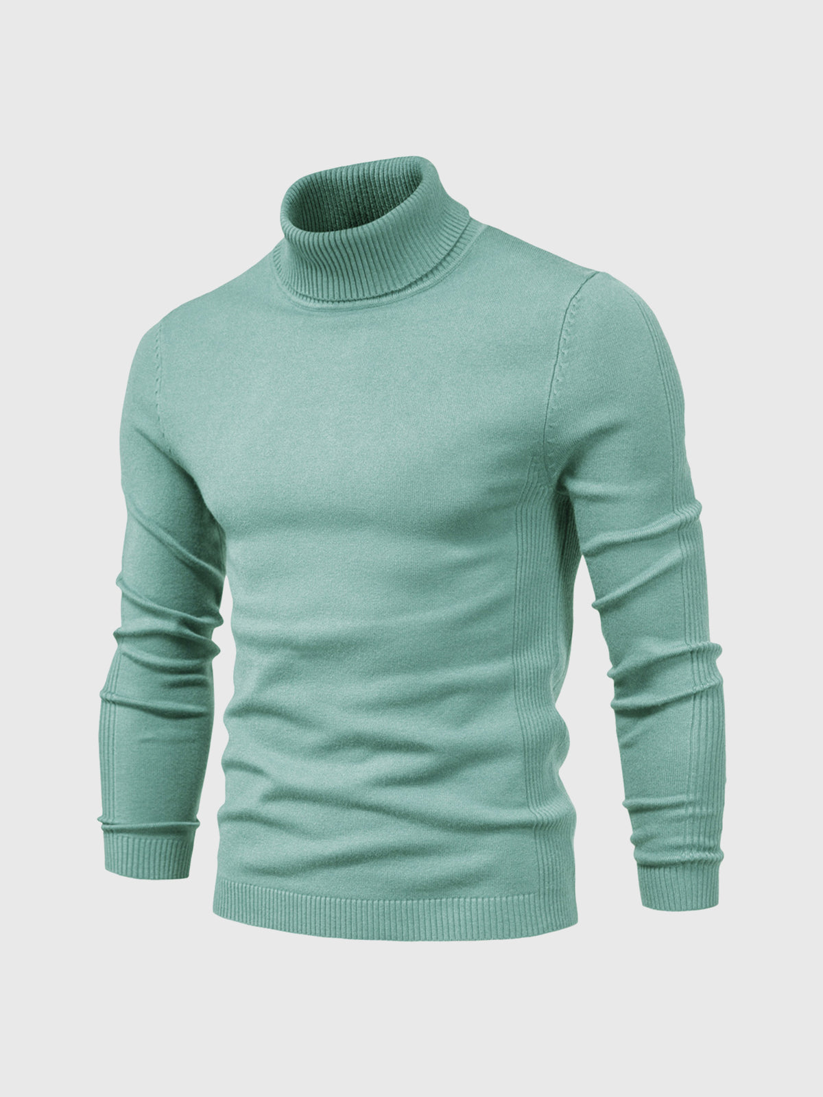 Washable Men's Turtleneck Sweater