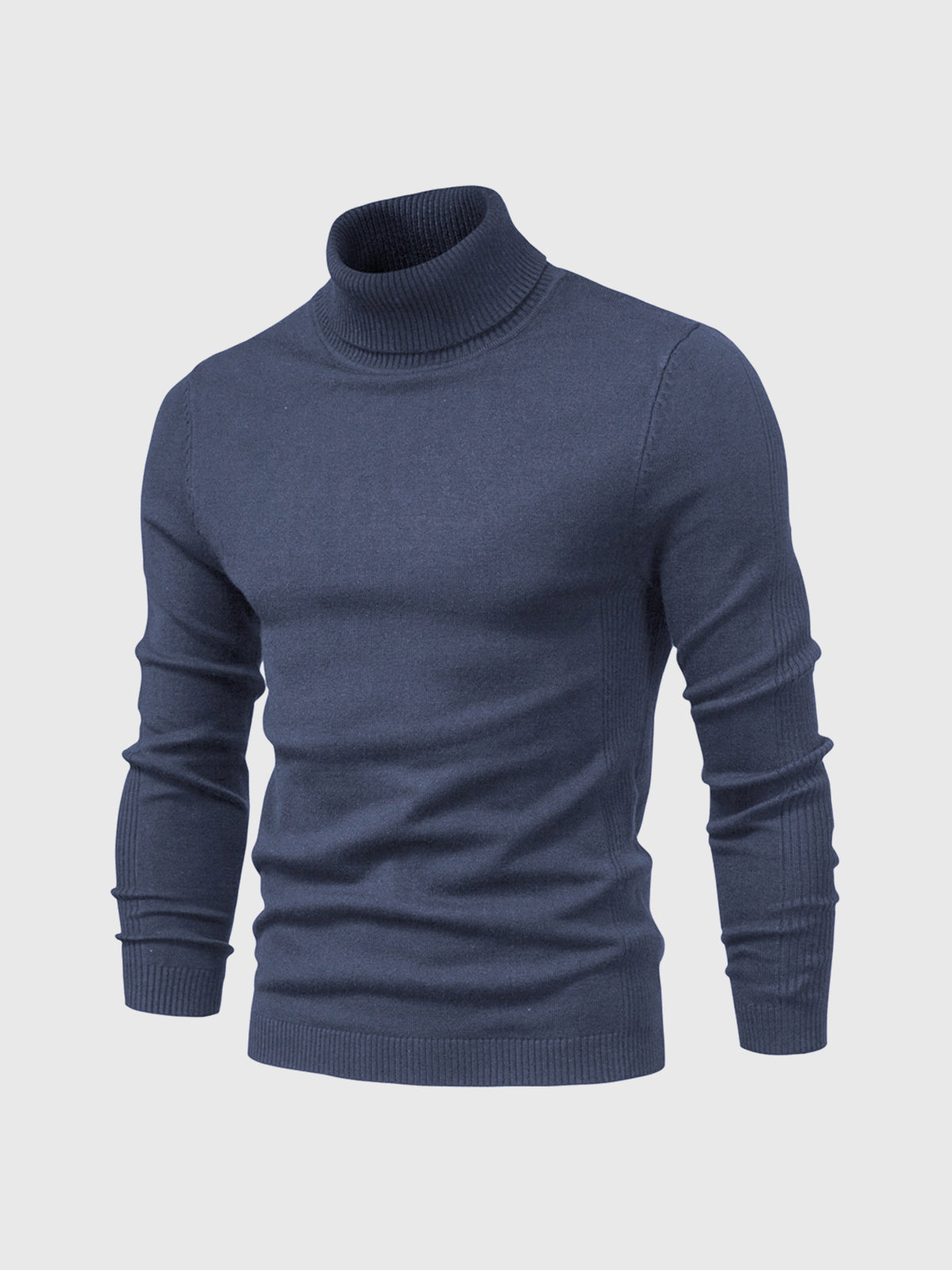 Washable Men's Turtleneck Sweater