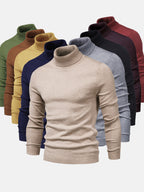 Washable Men's Turtleneck Sweater
